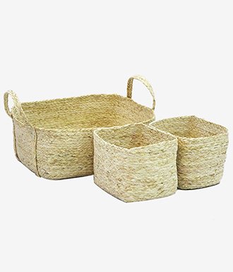 Natural Corn Basket                     