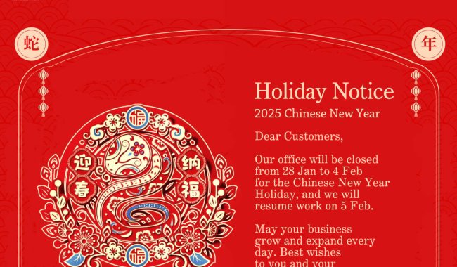 Holiday Notice